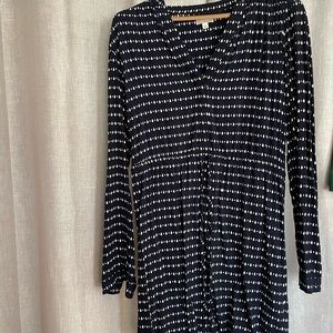 Gap vintage teardrop midi dress size S
